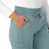 image:imageCarhartt Scrubs for Women Force Essentials Joggers Pants with Drawstring and 7 PocketsSummer Blue