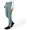 image:imageCarhartt Scrubs for Women Force Essentials Joggers Pants with Drawstring and 7 PocketsSummer Blue