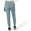 image:imageCarhartt Scrubs for Women Force Essentials Joggers Pants with Drawstring and 7 PocketsSummer Blue