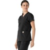 image:imageCarhartt Scrubs for Women Force Essentials VNeck Tops with 5 PocketsBlack