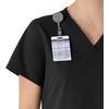image:imageCarhartt Scrubs for Women Force Essentials VNeck Tops with 5 PocketsBlack