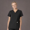 image:imageCarhartt Scrubs for Women Force Essentials VNeck Tops with 5 PocketsBlack