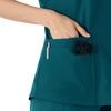 image:imageCarhartt Scrubs for Women Force Essentials VNeck Tops with 5 PocketsCaribbean Blue