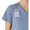 image:imageCarhartt Scrubs for Women Force Essentials VNeck Tops with 5 PocketsCeil Blue