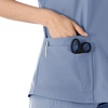 image:imageCarhartt Scrubs for Women Force Essentials VNeck Tops with 5 PocketsCeil Blue