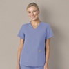 image:imageCarhartt Scrubs for Women Force Essentials VNeck Tops with 5 PocketsCeil Blue