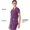 image:imageCarhartt Scrubs for Women Force Essentials VNeck Tops with 5 PocketsEggplant