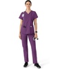 image:imageCarhartt Scrubs for Women Force Essentials VNeck Tops with 5 PocketsEggplant
