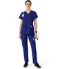 image:imageCarhartt Scrubs for Women Force Essentials VNeck Tops with 5 PocketsGalaxy Blue