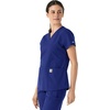 image:imageCarhartt Scrubs for Women Force Essentials VNeck Tops with 5 PocketsGalaxy Blue