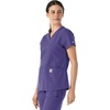 image:imageCarhartt Scrubs for Women Force Essentials VNeck Tops with 5 PocketsGrape