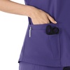 image:imageCarhartt Scrubs for Women Force Essentials VNeck Tops with 5 PocketsGrape