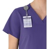 image:imageCarhartt Scrubs for Women Force Essentials VNeck Tops with 5 PocketsGrape