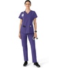 image:imageCarhartt Scrubs for Women Force Essentials VNeck Tops with 5 PocketsGrape