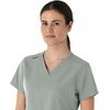 image:imageCarhartt Scrubs for Women Force Essentials VNeck Tops with 5 PocketsGrey