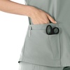 image:imageCarhartt Scrubs for Women Force Essentials VNeck Tops with 5 PocketsGrey