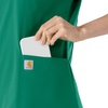 image:imageCarhartt Scrubs for Women Force Essentials VNeck Tops with 5 PocketsHunter