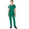 image:imageCarhartt Scrubs for Women Force Essentials VNeck Tops with 5 PocketsHunter
