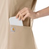 image:imageCarhartt Scrubs for Women Force Essentials VNeck Tops with 5 PocketsKhaki