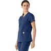 image:imageCarhartt Scrubs for Women Force Essentials VNeck Tops with 5 PocketsNavy
