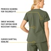 image:imageCarhartt Scrubs for Women Force Essentials VNeck Tops with 5 PocketsOlive