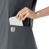 image:imageCarhartt Scrubs for Women Force Essentials VNeck Tops with 5 PocketsPewter