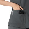 image:imageCarhartt Scrubs for Women Force Essentials VNeck Tops with 5 PocketsPewter