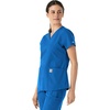 image:imageCarhartt Scrubs for Women Force Essentials VNeck Tops with 5 PocketsRoyal