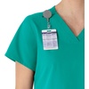 image:imageCarhartt Scrubs for Women Force Essentials VNeck Tops with 5 PocketsTeal Blue