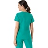 image:imageCarhartt Scrubs for Women Force Essentials VNeck Tops with 5 PocketsTeal Blue