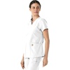 image:imageCarhartt Scrubs for Women Force Essentials VNeck Tops with 5 PocketsWhite