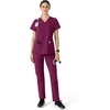 image:imageCarhartt Scrubs for Women Force Essentials VNeck Tops with 5 PocketsWine