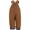 image:imageCarhartt Unisex Baby Bib Overall  Soft Cotton  Lined Bib Overall With Adjustable Shoulder Strap  Easy ChangesCarhartt Brown