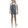 image:imageCarhartt Unisex Baby Canvas Shortall  Soft Cotton  Built To Move With Rugged Flex Stretch Technology  Playtime ReadyMedium Wash Denim