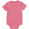 image:imageCarhartt Unisex Baby Shortsleeve Bodysuit Pocket Tshirt  Cotton Jersey  RibKnit Crewneck Holds Its Shape Throughout  AllDay ComfortPink Lemonade