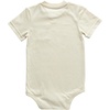 image:imageCarhartt Unisex Baby Shortsleeve Bodysuit Pocket Tshirt  Cotton Jersey  RibKnit Crewneck Holds Its Shape Throughout  AllDay ComfortTurtledove Beige