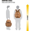 image:imageCarhartt Utility 35L TripleCompartment Backpack Carhartt Brown  Durable Pack with Laptop Sleeve and Duravax Abrasion Resistant BaseCarhartt Brown