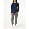 image:imageCarhartt Womens 103244 Womens WK126 Workwear Pocket Long Sleeve TShirtNavy