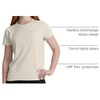 image:imageCarhartt Womens 106830 Womens Force Sun Defender Relaxed Fit ShortChalk