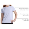 image:imageCarhartt Womens 106830 Womens Force Sun Defender Relaxed Fit ShortFresh Lavender
