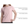 image:imageCarhartt Womens 106830 Womens Force Sun Defender Relaxed Fit ShortSoft Rose