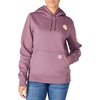 image:imageCarhartt Womens Iconic Clarksburg Logo SweatshirtAsh Berry Heather