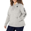 image:imageCarhartt Womens Iconic Clarksburg Logo SweatshirtAsphalt Heather Nep