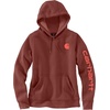 image:imageCarhartt Womens Iconic Clarksburg Logo SweatshirtBarnwood