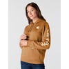 image:imageCarhartt Womens Iconic Clarksburg Logo SweatshirtCarhartt Brown