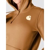 image:imageCarhartt Womens Iconic Clarksburg Logo SweatshirtCarhartt Brown