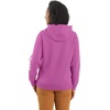 image:imageCarhartt Womens Iconic Clarksburg Logo SweatshirtCherry Bloom