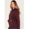 image:imageCarhartt Womens Iconic Clarksburg Logo SweatshirtDeep Cherrywood