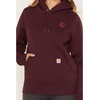 image:imageCarhartt Womens Iconic Clarksburg Logo SweatshirtDeep Cherrywood