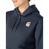 image:imageCarhartt Womens Iconic Clarksburg Logo SweatshirtDeep Smoke Blue